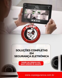 A Cop Segurança oferece sistemas modernos de câmeras, alarmes, cercas elétricas e monitoramento profissional 24h, proporcionando mais controle, prevenção e resposta rápida para residências, empresas e condomínios.

Tecnologia de ponta, equipe especializada e mais de 20 anos de experiência trabalhando para proteger o que é importante para você.

Acompanhe tudo em tempo real, diretamente do seu celular, tablet ou computador, de onde estiver.

Cop Segurança. Tecnologia, confiança e proteção em um só lugar.

#CopSegurança
#SegurançaEletrônica
#Monitoramento24h
#CFTV
#Alarmes