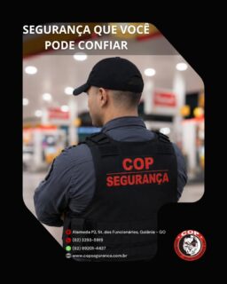 🛡️ SEGURANÇA QUE VOCÊ PODE CONFIAR

Quando o assunto é proteger pessoas, patrimônios e negócios, confiança faz toda a diferença.

Há mais de 20 anos, a Cop Segurança atua com compromisso, profissionalismo e soluções completas em segurança privada, portaria, controle de acesso, monitoramento 24h, segurança eletrônica e vigilância patrimonial.

Nossa missão é proporcionar tranquilidade para que você possa focar no que realmente importa, sabendo que sua proteção está em boas mãos.

📞 Entre em contato e descubra a solução ideal para sua residência, empresa ou condomínio.

#SegurançaPrivada
#SegurançaPatrimonial
#VigilânciaPatrimonial
#ControleDeAcesso
#Portaria